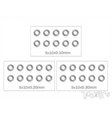 5 x 10 Steel Shim Washer ( 0.1, 0.2, 0.3mm ) - T-WORKS - TA-124