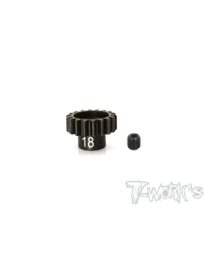 M1 Steel Short Pinion Gear (18T) - T-WORKS - TE-219-18