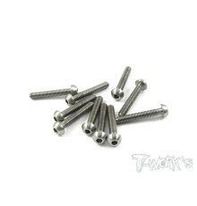 3mm x 20mm Titanium Hex. BHC Screw - T-WORKS - TSS-320B