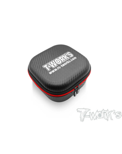 Boite Hard case Carbone 14x14x8cm (Modele N) - T-WORKS - TT-075-N