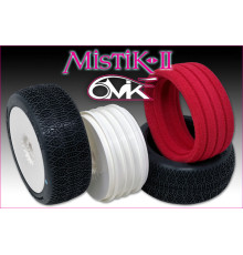 Mystik 2 + White wheels + Inserts - Purple (2) - 6MIK - TKU22P