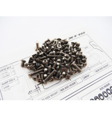  X1'18 Titanium Hex Socket Screw Set - 48208 - HIRO SEIKO