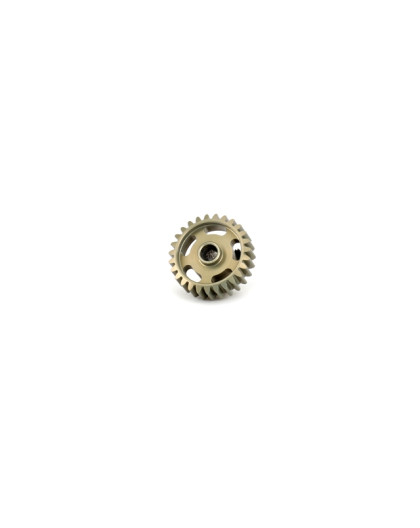  Hard Coated Alum. Pinion Gear (MoS2) DP48-27T - 48243 - HIRO SEIKO