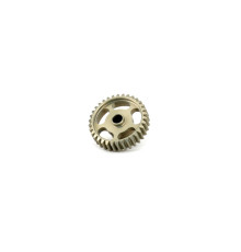  Hard Coated Alum. Pinion Gear (MoS2) DP48-34T - 48250 - HIRO SEIKO