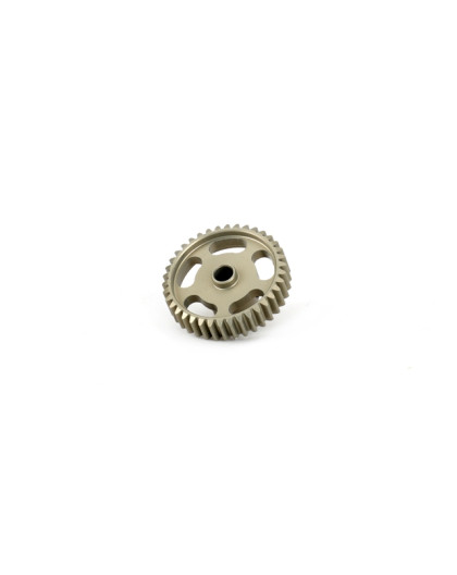  Hard Coated Alum. Pinion Gear (MoS2) DP48-38T - 48254 - HIRO SEIKO