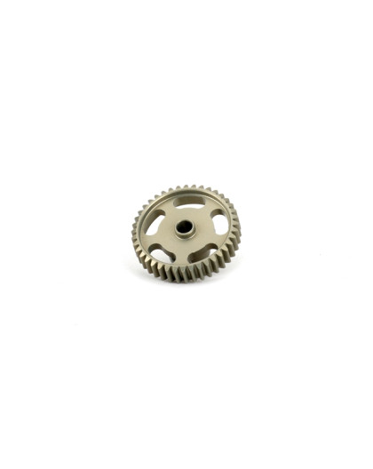  Hard Coated Alum. Pinion Gear (MoS2) DP48-40T - 48256 - HIRO SEIKO