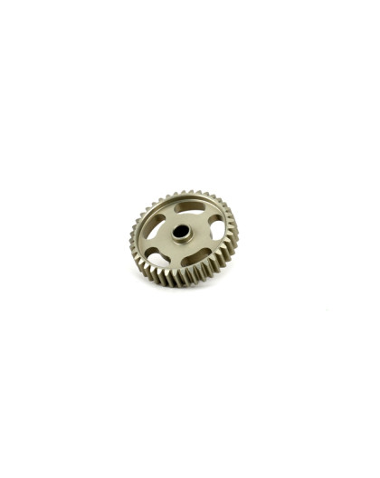  Hard Coated Alum. Pinion Gear (MoS2) DP48-39T - 48255 - HIRO SEIKO