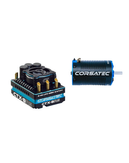 Combo Variateur 1/8 Pro 250A + Moteur 1900kv - CORSATEC