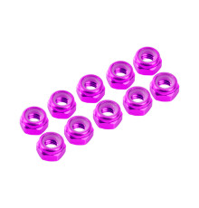 Ecrous 3mm Rose (x10) - ULTIMATE - UR1502-PK