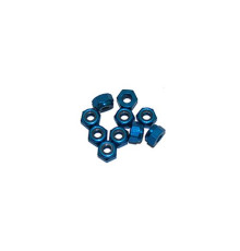 Ecrous 4mm Bleu (x10) - ULTIMATE - UR1512-A