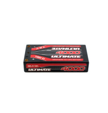 ULTIMATE GRAPHENE HV LCG LiPo SHORTY 4000mAh 7.6V 120C 4mm TUBES - UR