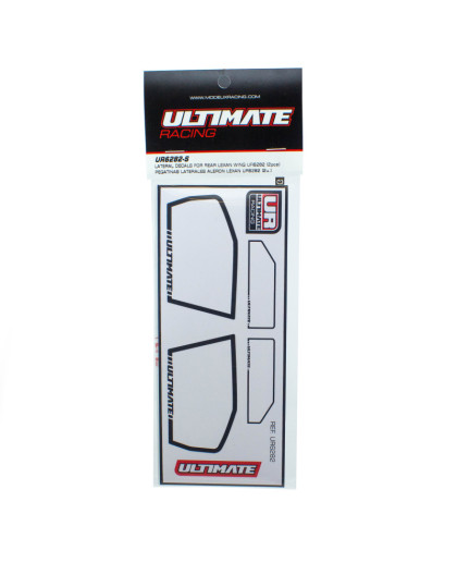 LATERAL DECALS FOR REAR LEXAN WING UR6282 - ULTIMATE - UR6282-S