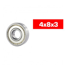 "4x8x3mm ""HS"" METAL SHIELDED BEARING SET (10pcs) - UR7816 - ULTIMAT