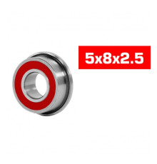 "5X8X2.5mm FLANGED ""HS"" RUBBER SEALED BEARING SET (10pcs) - UR7823 