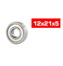 "12x21x5mm ""HS"" METAL SHIELDED BEARING SET (10pcs) - UR7848 - ULTIM