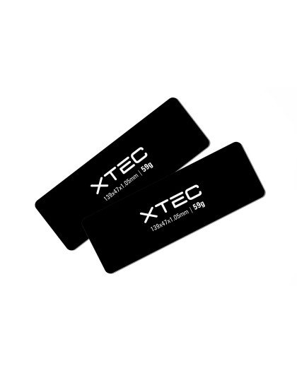 CCL Battery Weight - 139x47x1.05mm - 59g (2pcs) - LRP - 430130