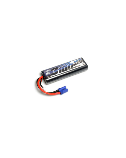 Accu Lipo Antix 3100mah 2S 50C Hardcase - EC5 - LRP - 430413EC5