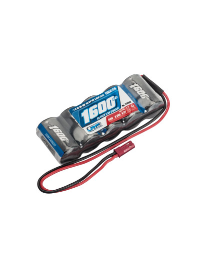 Accu de réception XTEC Nimh 6.0V 1600mah Plat - Bec - LRP - 430602