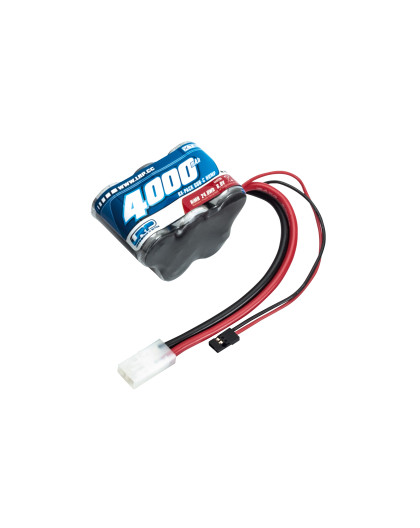 LRP XTEC 1/5 RX Hump SubC NiMH Tamiya/JR 6.0V 4000mAh - LRP - 430608