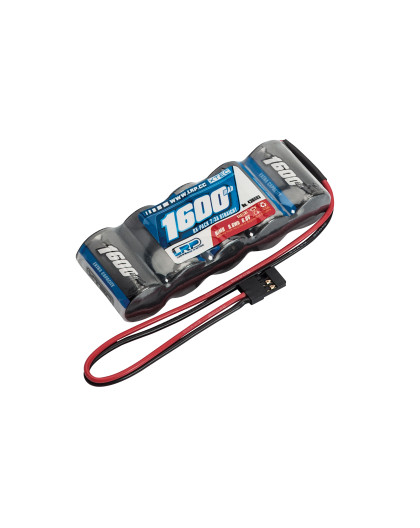 Accu de réception XTEC Nimh 6.0V 1600mah Plat - JR - LRP - 430603