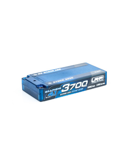 Accu Lipo 3700mah 2S HV 135C/65C Shorty HLCG Graphene - LRP - 432287