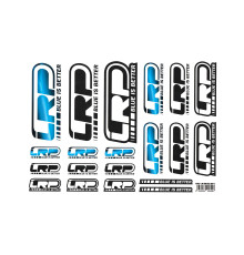 LRP Logo Decal Sheet 3 Size A4 - LRP - 62421