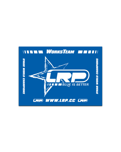 LRP Pit Towel Star WT (100x70cm) - LRP - 63544