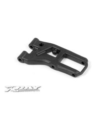 FRONT SUSPENSION ARM - GRAPHITE - 1-HOLE - 302167 - XRAY