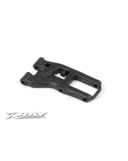 FRONT SUSPENSION ARM - GRAPHITE - 1-HOLE - 302167 - XRAY