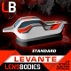 1/8 OFFROAD BODY LEVANTE STANDARD WEIGHT - HOT RACE