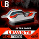 1/8 OFFROAD BODY LEVANTE ULTRA LIGHT WEIGHT - HOT RACE