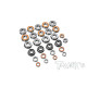 Precision Ball Bearing Set RC8B4.1 (28pcs) - T-WORKS - BBS-RC8B4.1