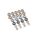 Bearing Set (Associated RC8 B4.1E) 26pcs. - T-WORKS - BBS-RC8B4.1E