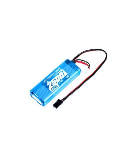 Accu de réception Lipo plat 2500mah 7.4V - LRP - 430351