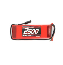 LiPo 2500mAh RX-Pack 2/3A Straight - 7.4V - NOSRAM - 943003