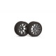 Matrix AIR 1/10 Rear Tire 30mm Carbon Shore 40 - MATRIX - MX-10P40AC