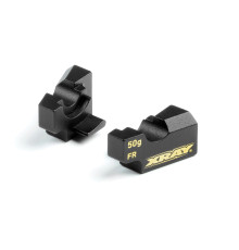 X4F'25 BALANCING WEIGHT FRONT LEFT & RIGHT (50g+50g) - XRAY - 309826