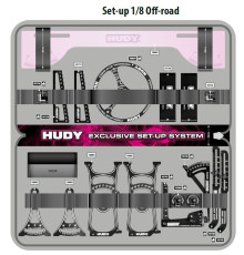 HUDY SET-UP BAG FOR 1/10 & 1/8 OFF-ROAD CARS & GT - HUDY - 199241