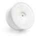 HUDY 24MM WHEELS STARBURST AERODISK - WHITE - SOFT (4) - 803013 - HUD