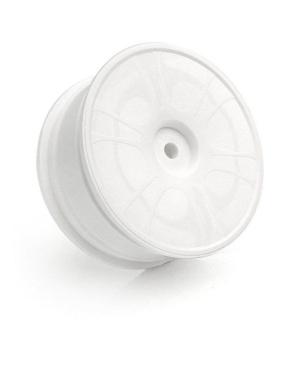 HUDY 24MM WHEELS STARBURST AERODISK - WHITE - SOFT (4) - 803013 - HUD