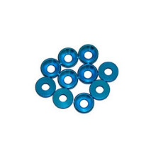 3 mm. ALU. WASHER BLUE (10 pcs) - UR1501-A - ULTIMATE