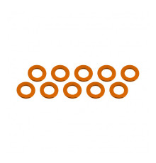 ALUMINUM SHIM (3x6x0.5mm) ORANGE (10pcs) - UR1504-G - ULTIMATE