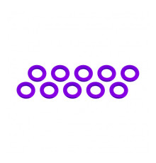 ALUMINUM SHIM (3x6x0.5mm) PURPLE (10pcs) - UR1504-P - ULTIMATE