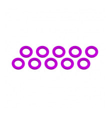 ALUMINUM SHIM (3x6x0.5mm) PINK (10pcs) - UR1504-PK - ULTIMATE