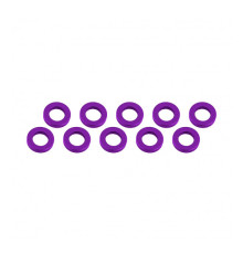 ALUMINUM SHIM (3x6x1mm) PURPLE (10pcs) - UR1505-P - ULTIMATE