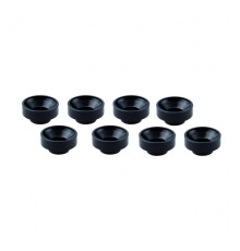 M3 ALUMINUM SERVO WASHER BLACK (8 pcs) - UR1507-N - ULTIMATE