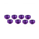 M3 ALUMINUM SERVO WASHER PURPLE (8 pcs) - UR1507-P - ULTIMATE