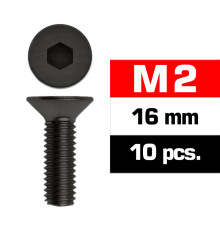 M2x16mm FLAT HEAD SCREWS (10 pcs) - UR161216 - ULTIMATE