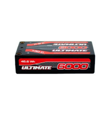 GRAPHENE HV LCG LiPo SHORTY 6000mAh 7.6V 130C 5mm TUBES - UR4444