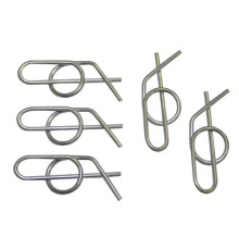 SAFETY BODY CLIPS (5u.) - UR6401 - ULTIMATE